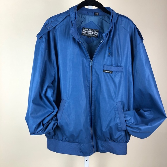 Members Only Other - Members Only Men’s Vintage Jacket, Blue, Size XL